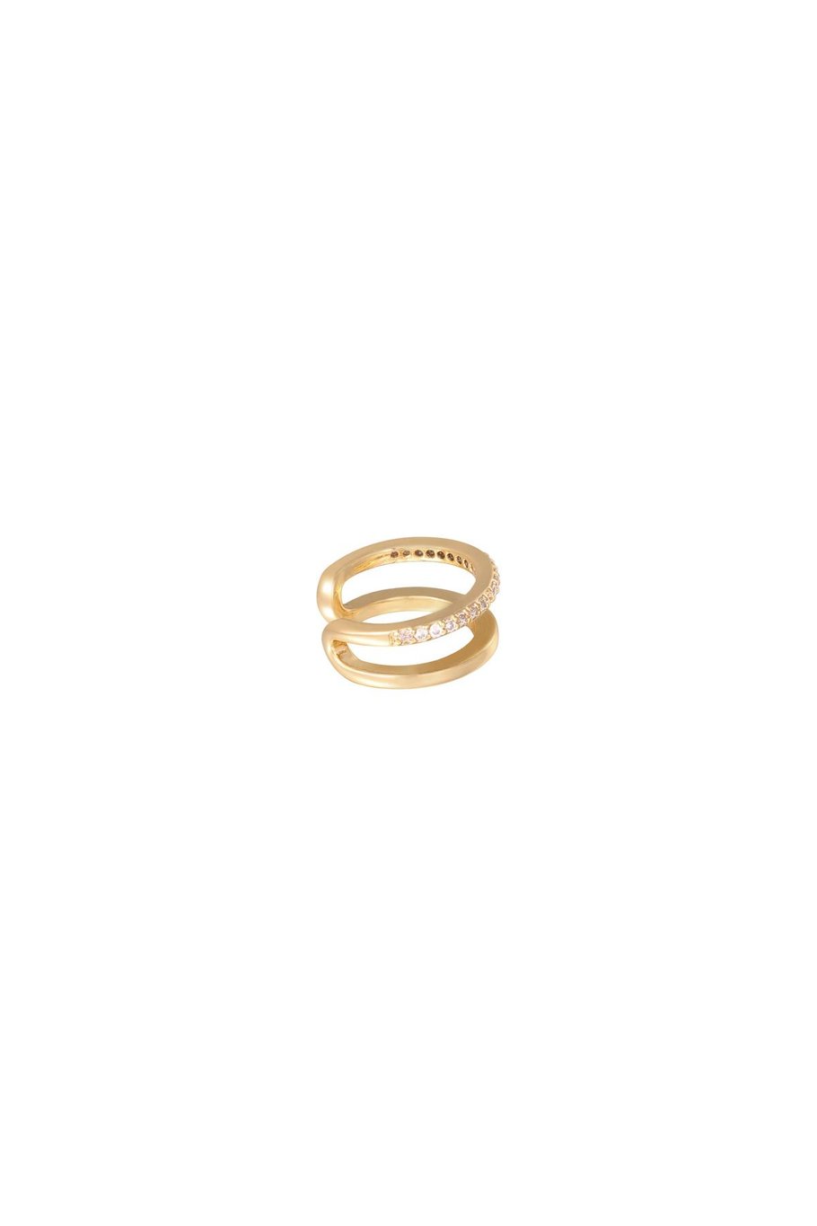 JAIMIE gouden stainless steel earcuff